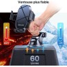 Miracase 【4-en-1 Support Telephone Voiture, Porte Telephone Voiture Ventouse pour Tableau de Bord & Pare-Brise & Sortie d'air & 