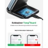 INIU Chargeur sans Fil, [2 Pack] 15W Chargeur Induction avec Double Bobine et lumière adaptative Facile à Dormir Wireless Charge