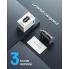 INIU Allume Cigare USB C, 2 Ports 60W Charge Rapide Chargeur Voiture with USB C et A, Prise Allume Cigare 12V pour iPhone 16 15 