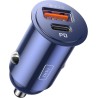 INIU Allume Cigare USB C, 2 Ports 60W Charge Rapide Chargeur Voiture with USB C et A, Prise Allume Cigare 12V pour iPhone 16 15 