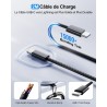 2PCS Chargeur Rapide for iPhone, 25W Prise USB C for iPhone 14/14 Plus/14 Pro/14 Pro Max/13/12/11/SE/Mini/X/XS/XR SE 8 7 6, USB 