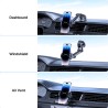 Miracase Support Telephone Voiture [Rotation 360°& Ventouse Puissante] Porte Telephone Voiture Grille D'aération & Pare-Brise & 