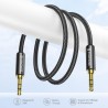 2M Syncwire Cble Audio - Cable Jack 3.5mm mle Vers mle - Cable Auxiliaire Stéréo Pour Casque, Apple iPod iPhone iPad, Echo Dot, 