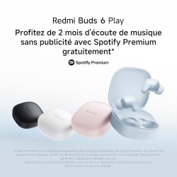 Xiaomi rougemi buds 6 play blanc