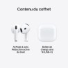 Apple airpods 4 écouteurs sans fil, écouteurs bleutooth, avec réduction active du bruit, audio adaptatif, mode transparence, aud