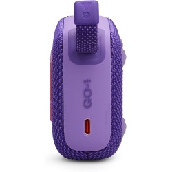 Jbl go 4, enceinte bleutooth ultra-portable, son jbl pro, basses percutantes, 7 heures d'autonomie, fonction playtime boost, rés