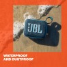 Jbl go 4, enceinte bleutooth ultra-portable, son jbl pro, basses percutantes, 7 heures d'autonomie, fonction playtime boost, rés