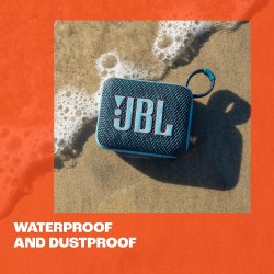 Jbl go 4, enceinte bleutooth ultra-portable, son jbl pro, basses percutantes, 7 heures d'autonomie, fonction playtime boost, rés
