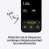 Apple airpods pro 3 écouteurs sans fil, réduction active du bruit, détection de la fréquence cardiaque, écouteurs bleutooth, aud