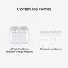 Apple airpods pro 3 écouteurs sans fil, réduction active du bruit, détection de la fréquence cardiaque, écouteurs bleutooth, aud