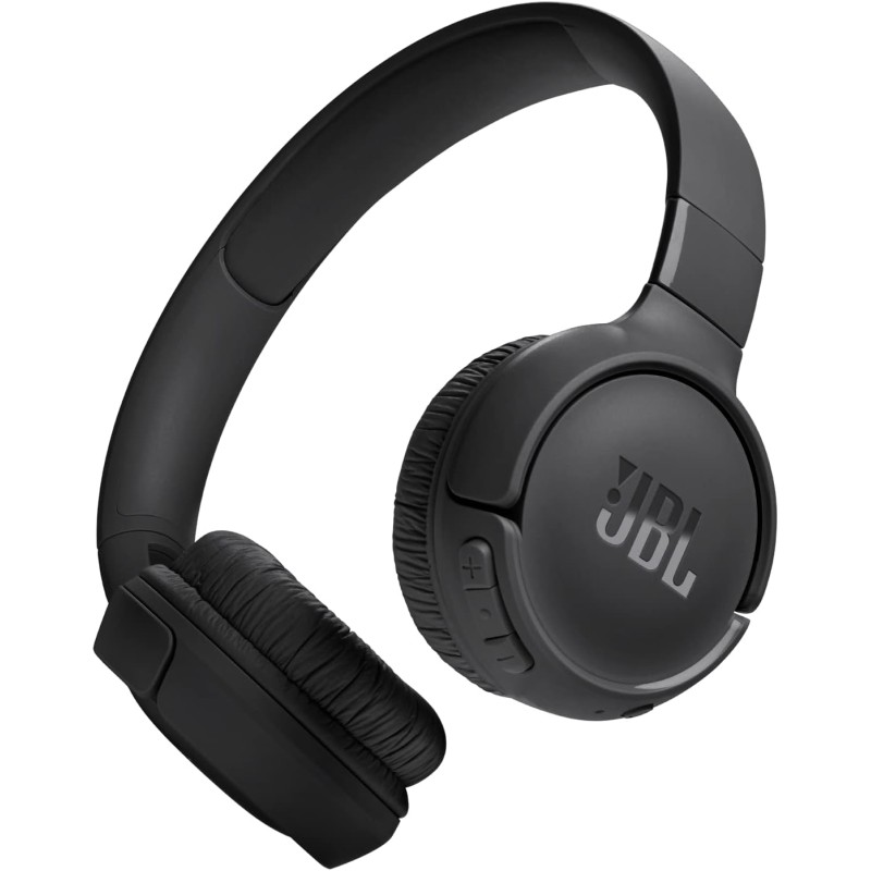 Jbl tune 520bt, casque audio sans fil, léger et confortable, bleutooth 5.3, autonomie jusqu'à 57 h, charge rapide, son jbl pure 