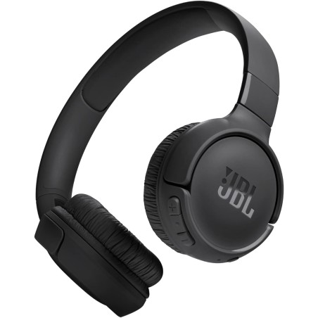 Jbl tune 520bt, casque audio sans fil, léger et confortable, bleutooth 5.3, autonomie jusqu'à 57 h, charge rapide, son jbl pure 