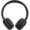 Jbl tune 520bt, casque audio sans fil, léger et confortable, bleutooth 5.3, autonomie jusqu'à 57 h, charge rapide, son jbl pure 