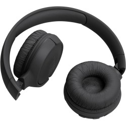 Jbl tune 520bt, casque audio sans fil, léger et confortable, bleutooth 5.3, autonomie jusqu'à 57 h, charge rapide, son jbl pure 
