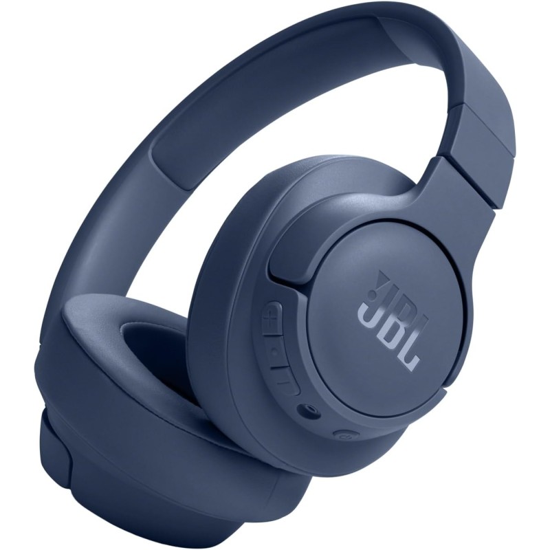 Jbl tune 720bt, casque audio sans fil, léger et confortable, bleutooth 5.3, autonomie jusqu'à 76 h, charge rapide, son jbl pure 