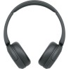 Sony wh-ch520 - casque bleutooth sans fil, multipoint, micro intégré - jusqu'à 50 heures d'autonomie et charge rapide - noir