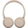 Sony wh-ch520 - casque bleutooth sans fil, multipoint, micro intégré - jusqu'à 50 heures d'autonomie et charge rapide - beige