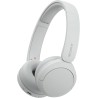 Sony wh-ch520 - casque bleutooth sans fil, multipoint, micro intégré - jusqu'à 50 heures d'autonomie et charge rapide - blanc