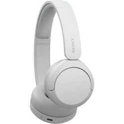 Sony wh-ch520 - casque bleutooth sans fil, multipoint, micro intégré - jusqu'à 50 heures d'autonomie et charge rapide - blanc