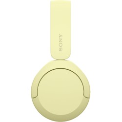Sony wh-ch520 - casque bleutooth sans fil, multipoint, micro intégré - jusqu'à 50 heures d'autonomie et charge rapide - jaune