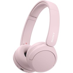 Sony wh-ch520 - casque bleutooth sans fil, multipoint, micro intégré - jusqu'à 50 heures d'autonomie et charge rapide - rose