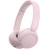 Sony wh-ch520 - casque bleutooth sans fil, multipoint, micro intégré - jusqu'à 50 heures d'autonomie et charge rapide - rose