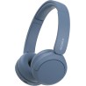 Sony wh-ch520 - casque bleutooth sans fil, multipoint, micro intégré - jusqu'à 50 heures d'autonomie et charge rapide - bleu