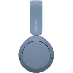Sony wh-ch520 - casque bleutooth sans fil, multipoint, micro intégré - jusqu'à 50 heures d'autonomie et charge rapide - bleu