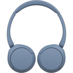 Sony wh-ch520 - casque bleutooth sans fil, multipoint, micro intégré - jusqu'à 50 heures d'autonomie et charge rapide - bleu