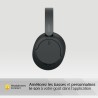 Sony wh-ch720n - casque bleutooth sans fil à réduction de bruit - micro intégré - jusqu'à 35 heures d'autonomie et charge rapide
