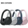 Sony wh-ch720n - casque bleutooth sans fil à réduction de bruit - micro intégré - jusqu'à 35 heures d'autonomie et charge rapide