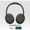 Sony wh-ch720n - casque bleutooth sans fil à réduction de bruit - micro intégré - jusqu'à 35 heures d'autonomie et charge rapide