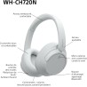 Sony wh-ch720n - casque bleutooth sans fil à réduction de bruit - micro intégré - jusqu'à 35 heures d'autonomie et charge rapide