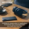 Sony wh-ch720n - casque bleutooth sans fil à réduction de bruit - micro intégré - jusqu'à 35 heures d'autonomie et charge rapide