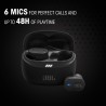 Jbl tune buds 2, écouteurs sans fil bleutooth, 48 h d'autonomie, résistance à l'eau et à la poussière ip54, résistance à l'eau e