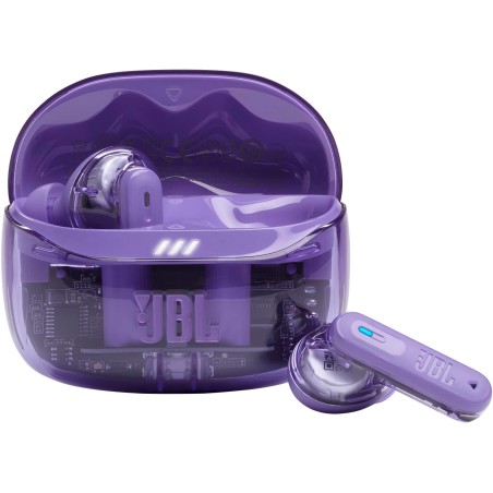 Jbl tune beam ghost 2, écouteurs sans fil bleutooth, réduction de bruit, 48 heures d'autonomie, résistance à l'eau et à la pouss