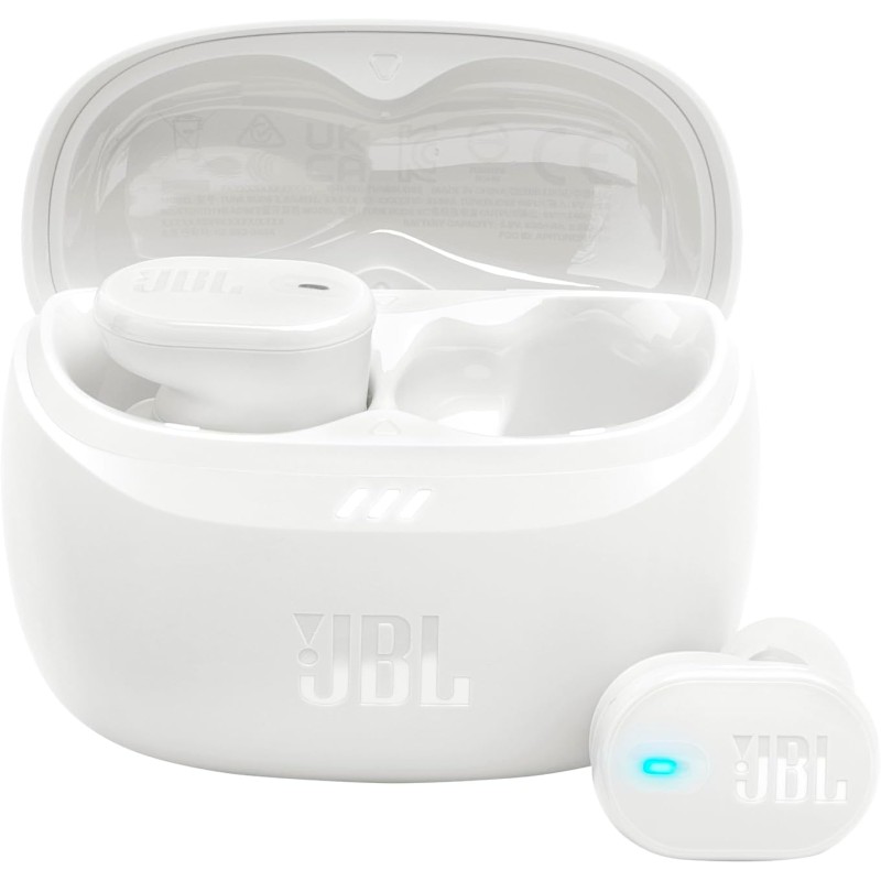 Jbl tune buds 2, écouteurs sans fil bleutooth, 48 h d'autonomie, résistance à l'eau et à la poussière ip54, résistance à l'eau e