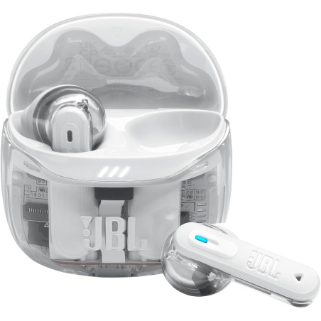 Jbl tune flex ghost 2, écouteurs sans fil bluetooth, 48 h d'autonomie, résistance à l'eau et à la poussière ip54, résistance à l