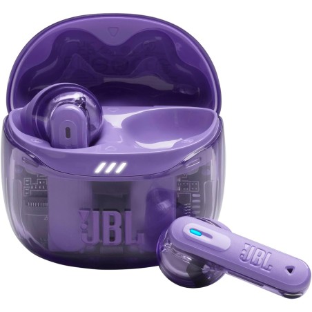 Jbl tune flex ghost 2, écouteurs sans fil bleutooth, 48 h d'autonomie, résistance à l'eau et à la poussière ip54, résistance à l