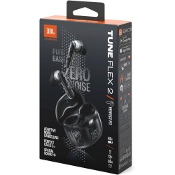 Jbl tune flex ghost 2, écouteurs sans fil bluetooth, 48 h d'autonomie, résistance à l'eau et à la poussière ip54, résistance à l