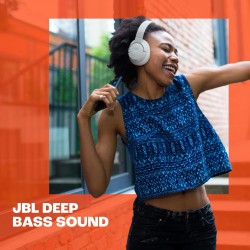 JBL Tune 770NC Casque supra-auriculaire sans fil, autonomie jusqu'à 70 h, Réduction de Bruit Adaptative, Smart Ambient, noir