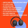 JBL Tune 770NC Casque supra-auriculaire sans fil, autonomie jusqu'à 70 h, Réduction de Bruit Adaptative, Smart Ambient, noir