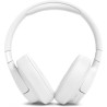 JBL Tune 770NC Casque supra-auriculaire sans fil, autonomie jusqu'à 70 h, Réduction de Bruit Adaptative, Smart Ambient, blanc