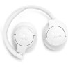 JBL Tune 770NC Casque supra-auriculaire sans fil, autonomie jusqu'à 70 h, Réduction de Bruit Adaptative, Smart Ambient, blanc