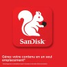 SanDisk Ultra microSDXC + adaptateur SD 256 Go (Pour Android Smartphone et Tablette, Video Full HDD, jusqu'à 150 Mo/s, UHS-I, La