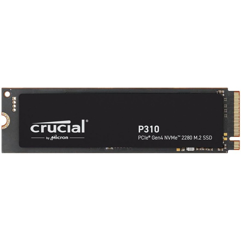 Crucial P310 SSD 1To PCIe Gen4 NVMe M.2 2280, jusqu’à 7.100 Mo/s, Compatible avec Ordinateur Portable et de Bureau & Consoles de