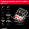 SanDisk Extreme PRO Carte SDXC 1 To (Carte SD V60, Vitesse de Lecture jusqu'à 280 Mo/s, UHS-II, 6K, 4K UHD, logiciel de récupéra