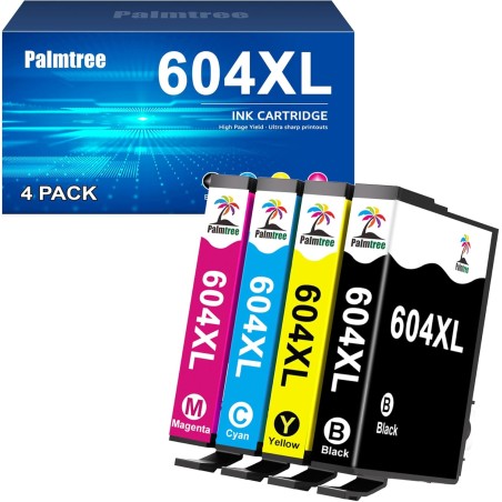 Palmtree 604 XL Cartouches compatibles pour epson 604 pour cartouche epson xp 2200 Epson XP-2205 XP-3200 XP-3205 XP-4200 XP-4205