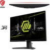 MSI MAG 256F Écran Gaming 24,5 Pouces FHD - Dalle Rapid IPS 1920 x 1080, 180 Hz / 1ms GtG, gamut sRGB 127%, Design sans Cadre, H