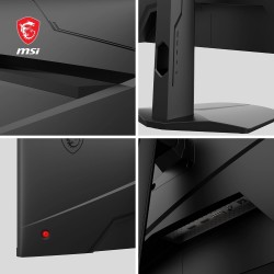 MSI G274F Écran PC Gaming 27 Full HD - Dalle Rapid IPS 1920x1080, 180Hz / 1ms, 16:9, G-Sync Compatible - HDMI 2.0, DisplayPort 1